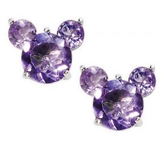 As IsDisney Mickey Mouse Gemstone Stud Ster. Earrings —