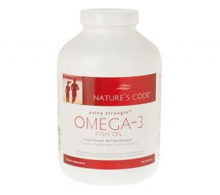 Natures Code 120 Day Supply Extra Strength Omega 3 FishOil Auto 