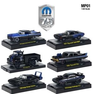  Mopar 75th Anniversary Set of All 6 COE Daytona Cuda Blister PK