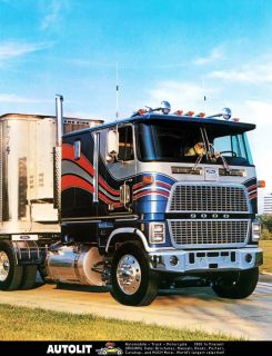 1985 Ford CL9000 COE Truck Factory Photo