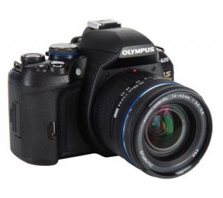 Olympus 12.3MP D SLR Camera w/ 14 42mm Lens 2.7LCD Screen 1GB xD Card 