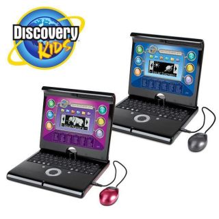 Discovery Kids Teach n Talk Exploration Laptop Computer~Pink