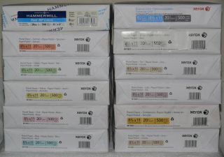 Xerox Assorted Colors Copy Paper 8 5 x11 10 Reams Pink Green Lilac