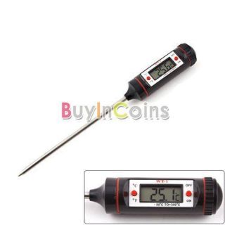 Digital Probe Meat Thermometer Kitchen Cooking BBQ 03