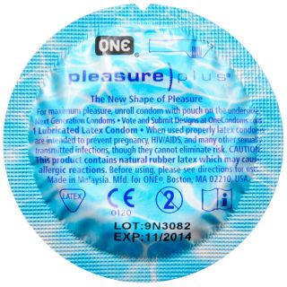  Pleasure Plus Premium Ribbed Silicone Based Lubricated Latex Condoms