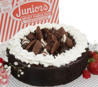 Juniors 8 inch Candy Bar Explosion Cheesecake —
