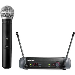 Shure PGX24 PG58 J6 Wireless Handheld Microphone System