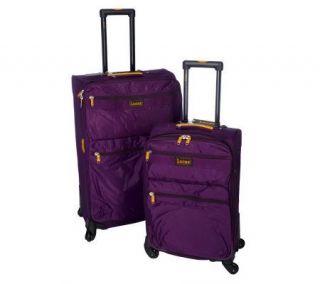 Lucas 27 and 21 Spinner Expandable Luggage Set —