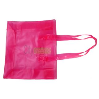 New Ladis Beach Carry Bag Cool Summer Women Waterproof Handbag Pink