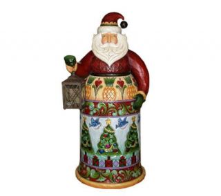 Jim Shore Heartwood Creek 4H Ltd. Ed. Santa Statue by Enesco   H349925