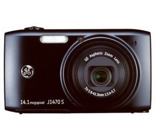 GE 14MP 7x Optical Zoom Digital Camera w/3.0 LCD Scre & Flip  out USB 
