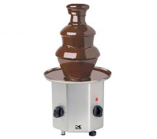 Kalorik Chocolate Fountain with Stainless SteelTiers —