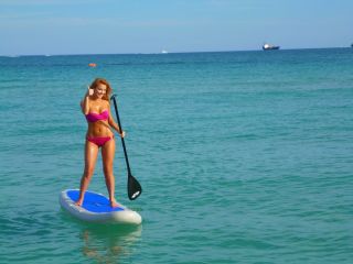  Saturn Inflatable Stand Up Paddle Board Isup Sit on Top Kayak
