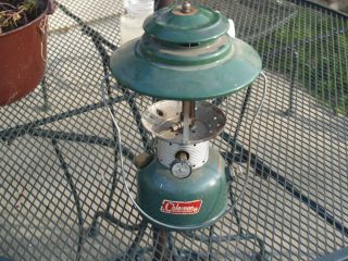 Vintage Coleman 228F Lantern Dated 7 68 Parts Lantern