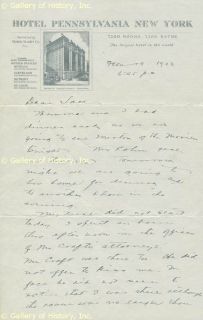 IMPORTANT ARCHIVE OF EDGAR RICE BURROUGHS FAMILY CORRESPONDENCE