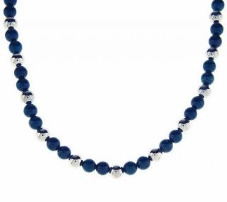 Steel by Design 20 1/2Gemstone Bead Necklace —