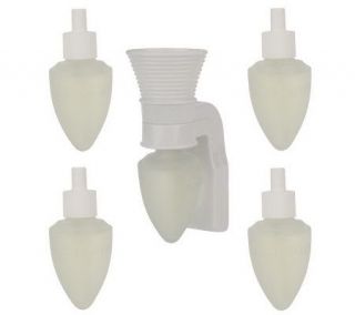 Slatkin & Co. Spring Scented Wallflower Diffuser with 5 Bulbs