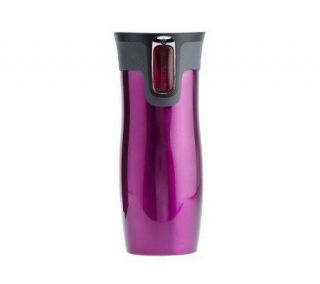Vacuum Insulated AutoSeal 16 oz. Stainless Steel Travel Tumbler