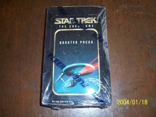 Fleer Star Trek Collectible Card Game CCG Sealed Box 36 Packs