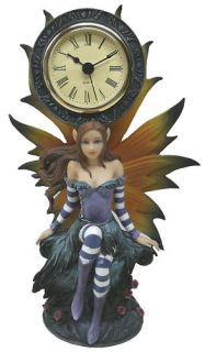 Collectible Figurine Sexy Fairy Clock 30 Off Holiday Sale