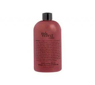 philosophy red velvet cake shampoo, shower gel&bubble bath —