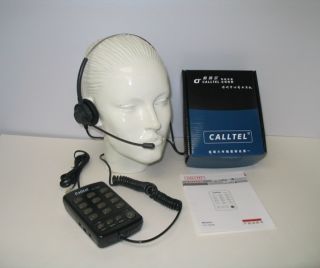  Corded Desk Home Headset Telephone Dual Training Headset Jack