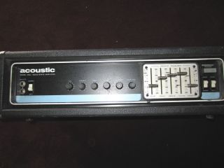 Vintage ACOUSTIC 450 370 SOLID STATE AMPLIFIER USA Bass Amp Head