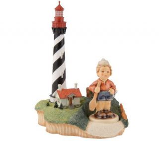 Hummel First Mate Collectors Set with Blinking Lighthouse
