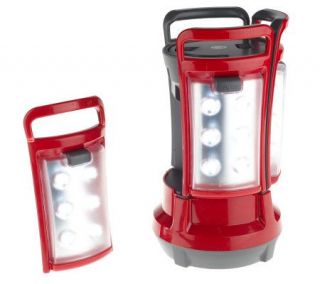 Coleman Rechargeable LED Quad Lantern w/ 4 SnapAway Lights —