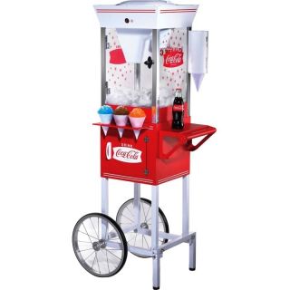  Old Fashion Coca Cola Snow Cone Cart Stand Ice Shaver Machine