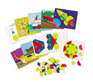 Magnetic Pattern Block Activity Set by LearningResources —