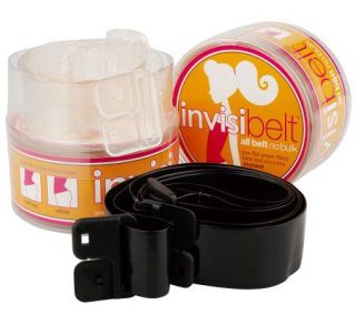 Invisibelt Set of 2 Adjustable Slimming Belts —