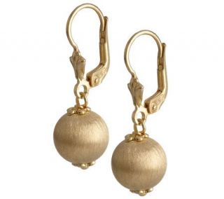 Veronese 18K Clad Fiorenza Bead Earrings —