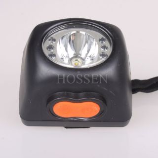 CREE 3W LED Cordless KL4 5LM Miner Safety Cap Lamp Li ion Battery LCD