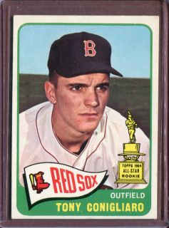 search our store pesamember 1965 topps 55 tony conigliaro ex # d17863