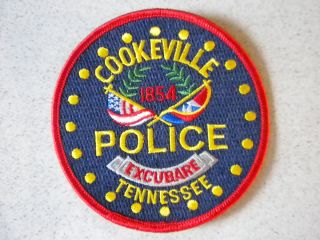  Cookeville Tennessee Police Patch