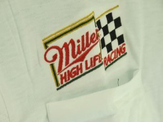 Vintage NHRA Drag Racing Pit Crew Polo Shirt Cory Lee