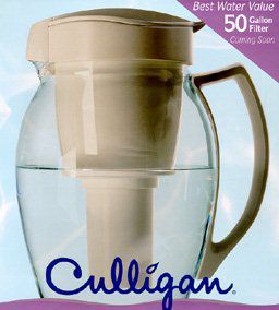 Culligan GP 1 Designer Glass Water Filter Pitcher —