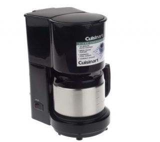 Cuisinart 4 Cup Coffeemaker w/ Stainless Steel Carafe —