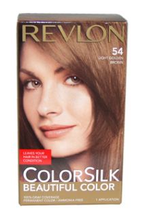  54 Light Golden Brown Women Hair Color Gray Coverage New