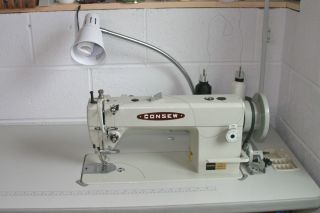Consew 205RB Leather Industrial Sewing Machine Complete