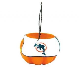 NFL Miami Dolphins Pumpkin Bucket —