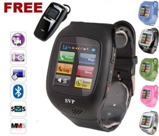  G13 GSM Bluetooth Camera  Watch Cell Phone Choose Your Color