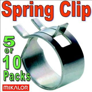 Mikalor W1 Constant Tension Spring Band Type Fuel Hose Clips Silicone