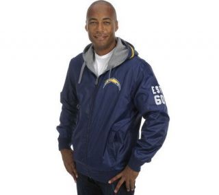 NFL San Diego Chargers Mens Big & Tall Reversible Jacket —