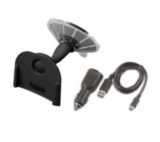 TomTom 9N00101 Mount with USB Car Charger for One —