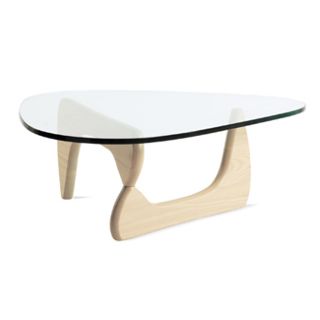 Noguchi Glass Coffee Table Herman Miller Modern DWR Design Within