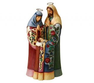 Jim Shore Heartwood Creek Holy Family TogetherFigurine —