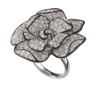 Kenneth Jay Lanes Sophisticated Flower Ring —