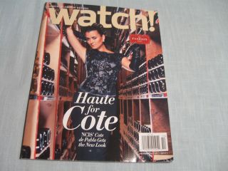   October 2012 THE FASHION ISSUE NCIS Cote de Pablo Gets New Look